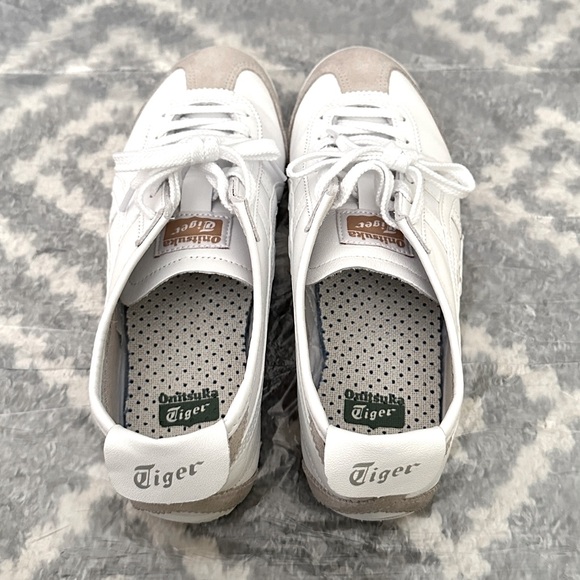 Onitsuka Tiger MEXICO 66 White and Tan Sneakers - Picture 2 of 7